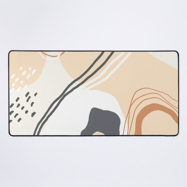 Item preview, Creme abstract shapes designed and sold by KennyLucky.