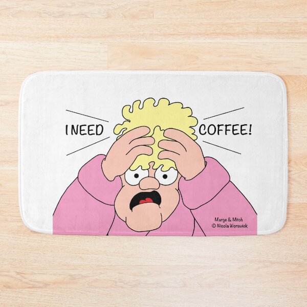 Item preview, I NEED COFFEE! designed and sold by Scat the cat.
