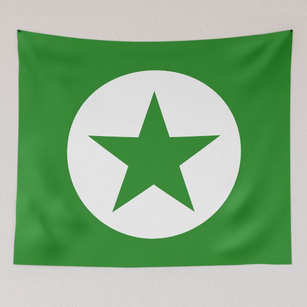 Item preview, Esperanto flago designed and sold by duoblanja.