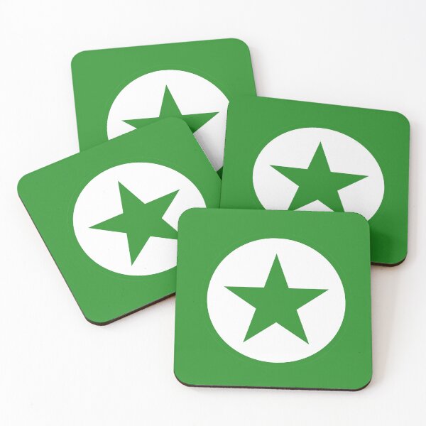 Item preview, Esperanto flago designed and sold by duoblanja.