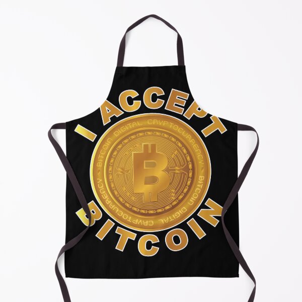 Item preview, I Accept Bitcoin Cryptocurrency designed and sold by johnta17.