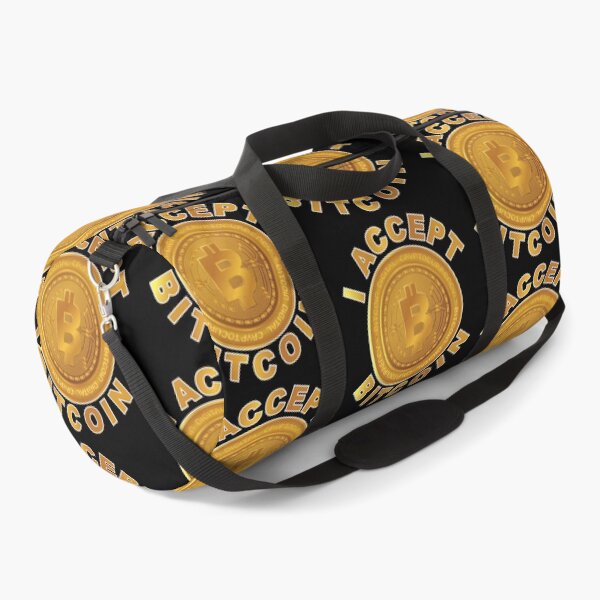 Item preview, I Accept Bitcoin Cryptocurrency designed and sold by johnta17.