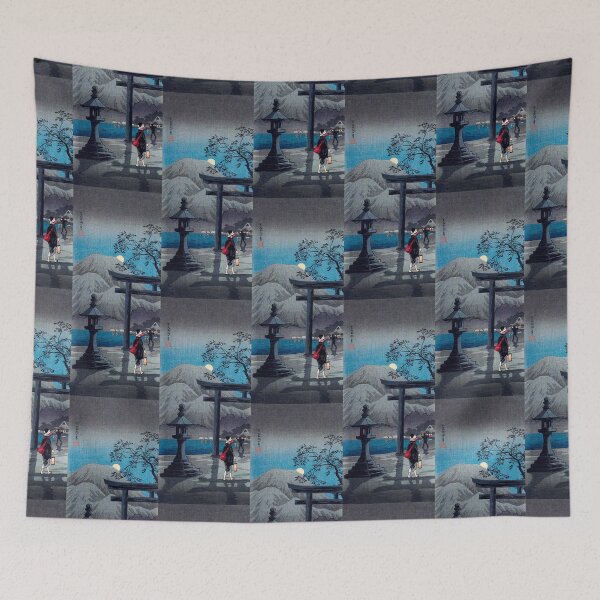Item preview, Hakone Lake in Moonlight by Hiroaki Takahashi designed and sold by Wheeler-Styl3.