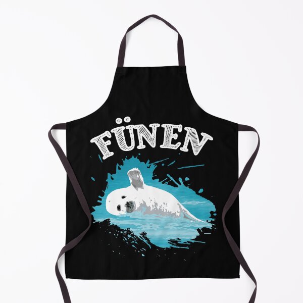 Item preview, Funen Baltic Sea island vacation seal seal in the sea designed and sold by Denis Rösler.