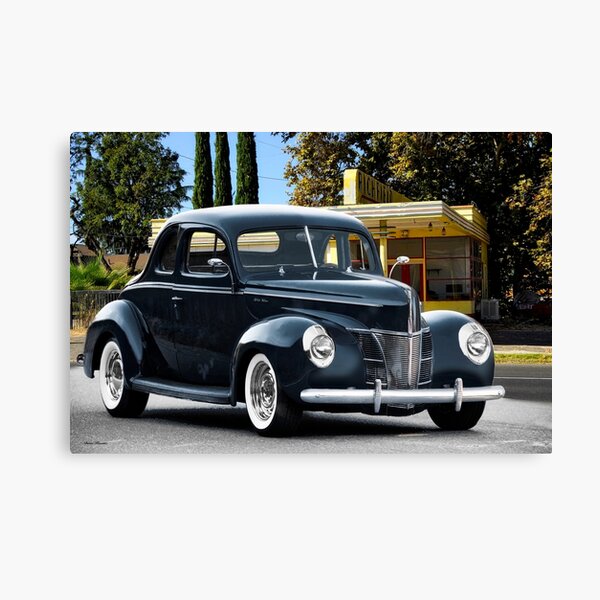 1940 Ford Deluxe Coupe Canvas Print