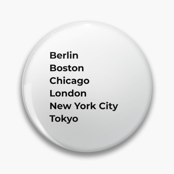 Item preview, World Marathon Majors Cities   designed and sold by LILLY-REDSHOP.