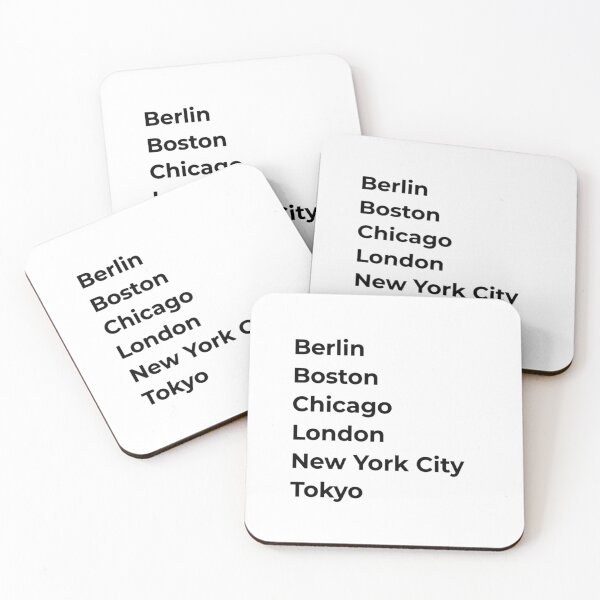 Item preview, World Marathon Majors Cities   designed and sold by LILLY-REDSHOP.
