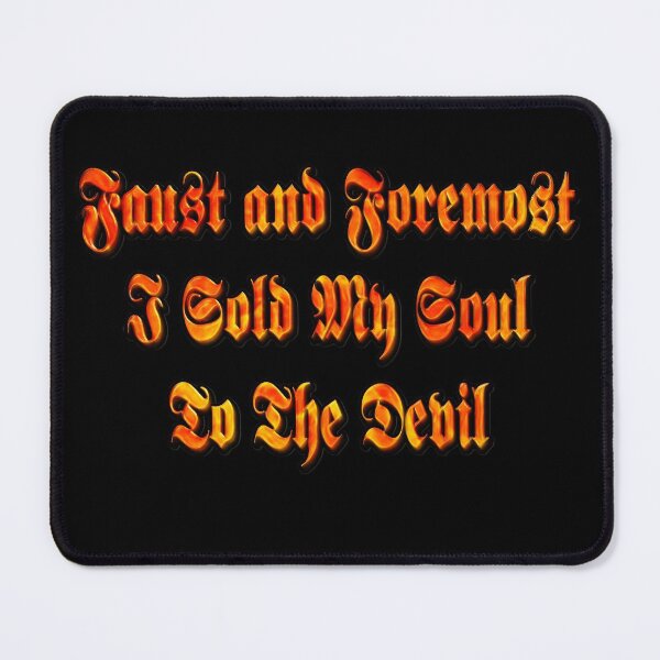 Item preview, Faust and Foremost designed and sold by Marcus-Rufus.