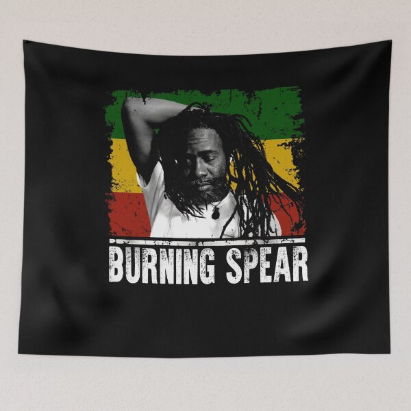 Item preview, Graphic Love Burning Arts Spear Jamaica Singer designed and sold by CauseyGasther.