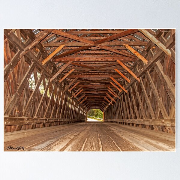Item preview, The Edgell Covered Bridge designed and sold by Caleb Ward.