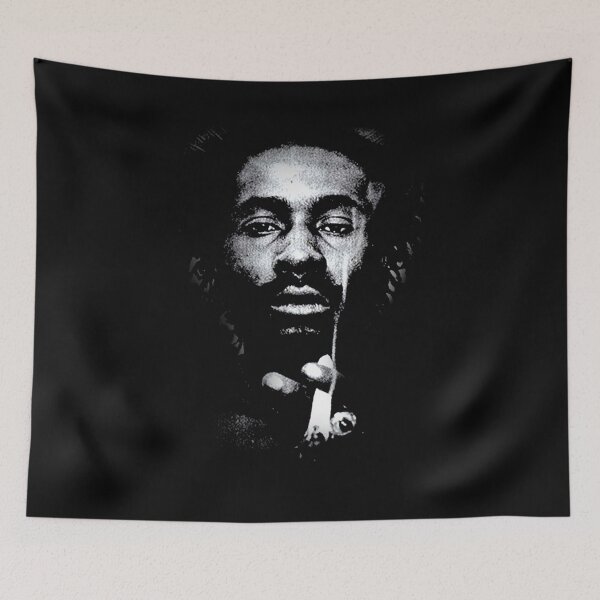 Item preview, Black And White Design Burning Arts Spear Musician designed and sold by CauseyGasther.