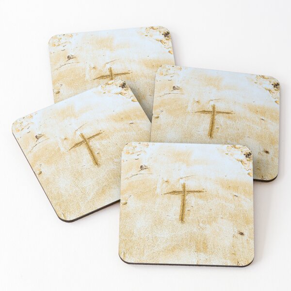 Item preview, Cross in the Sand designed and sold by AnimaChristi.