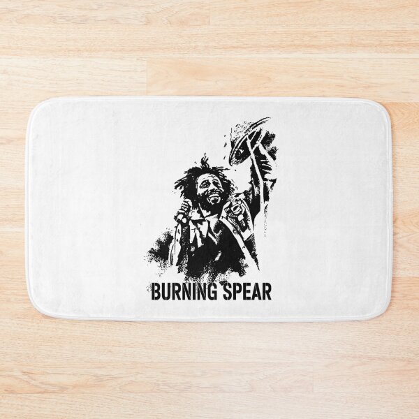 Item preview, White And Black Burning Design Spear Musician designed and sold by CauseyGasther.