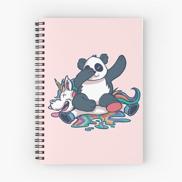 Item preview, the cutest animals , panda crashing unicorn designed and sold by Hicham4.