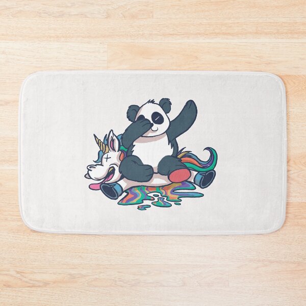 Item preview, the cutest animals , panda crashing unicorn designed and sold by Hicham4.