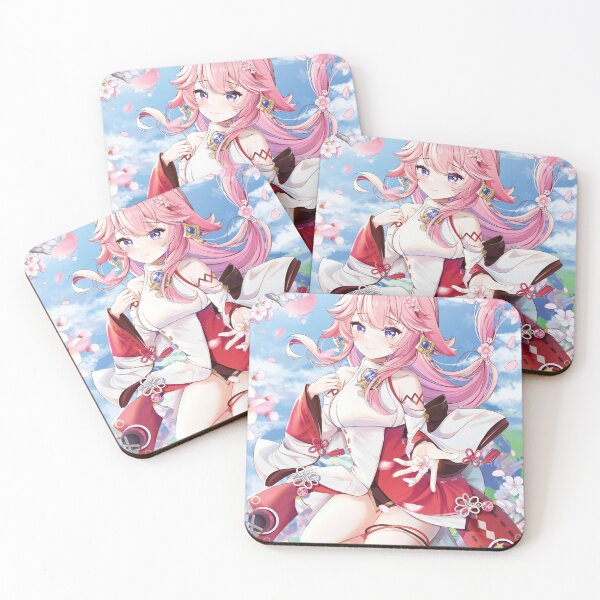 Item preview, Yae Miko Genshin Impact  designed and sold by valekun.