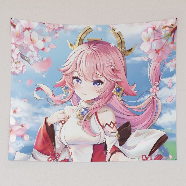 Item preview, Yae Miko Genshin Impact  designed and sold by valekun.