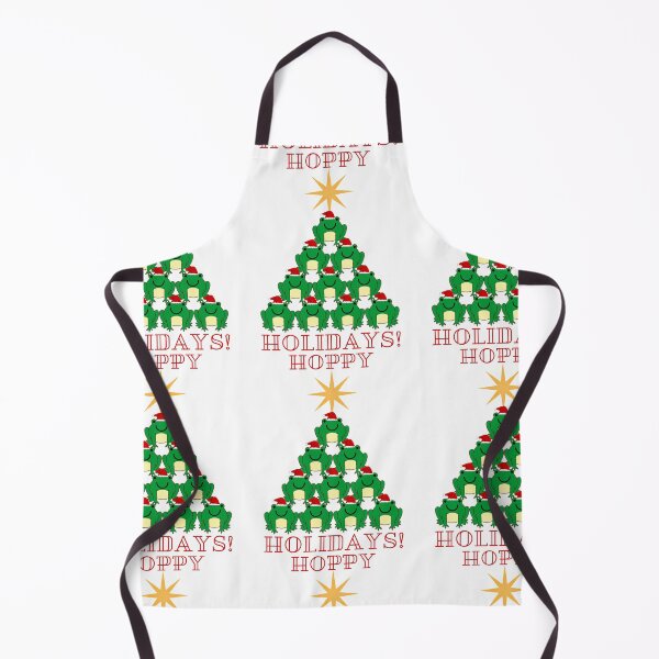 Item preview, Hoppy Holidays frog Christmas tree designed and sold by PrettyPerfectly.