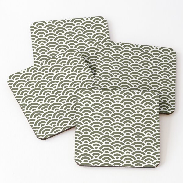 Item preview, AIKOBICHA 134 Seigaiha Waves - Energetic Ver. | Japanese Pattern Wagara designed and sold by Polariszero.