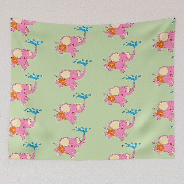 Item preview, Cute Elephant Illustration designed and sold by DiviaDesigns.