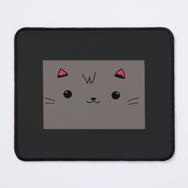 Item preview, Aphmau Aaron cat grey and red designed and sold by TysonWalkar.
