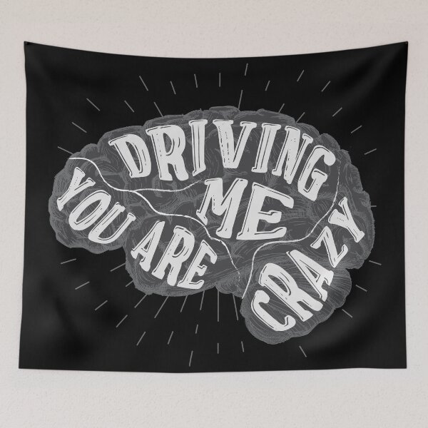 Item preview, You Are Driving Me Crazy designed and sold by classy-shop.