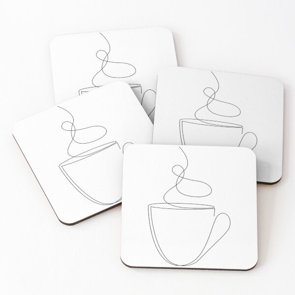 Item preview, Cup T-Shirtcoffee or tea cup - line art designed and sold by OtissHenry.