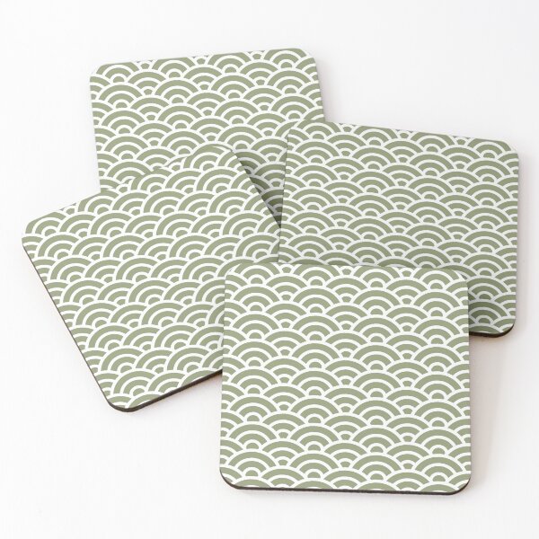 Item preview, BAIKOCHA 137 Seigaiha Waves - Energetic Ver. | Japanese Pattern Wagara designed and sold by Polariszero.