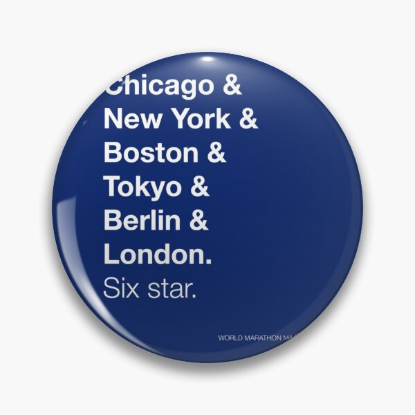 Item preview, World Marathon Majors Minimal List   designed and sold by LILLY-REDSHOP.