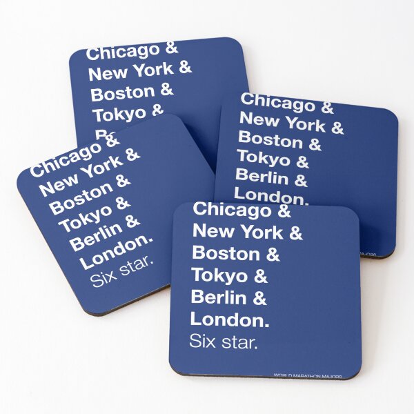 Item preview, World Marathon Majors Minimal List   designed and sold by LILLY-REDSHOP.