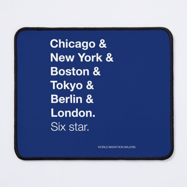 Item preview, World Marathon Majors Minimal List   designed and sold by LILLY-REDSHOP.