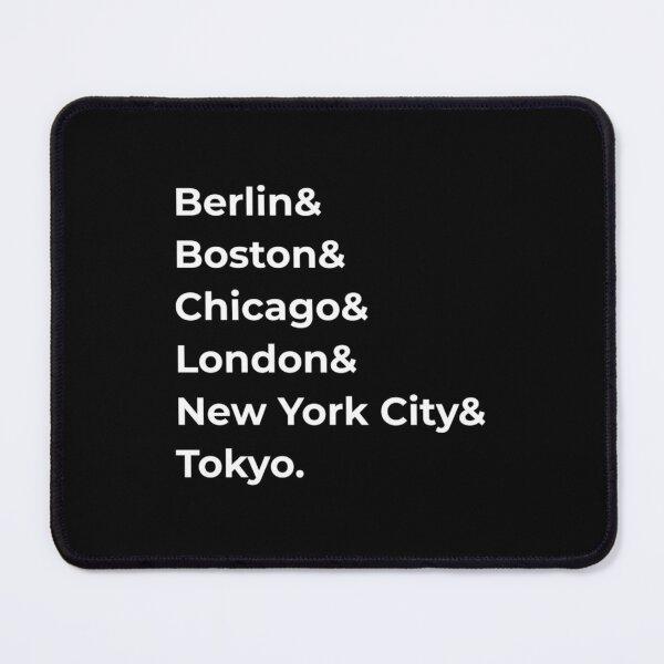 Item preview, World Marathon Majors Name List   designed and sold by LILLY-REDSHOP.