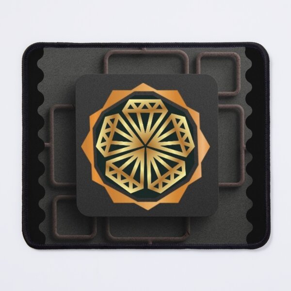 Item preview, Golden luxury ornament pattern designed and sold by SKMAXX.