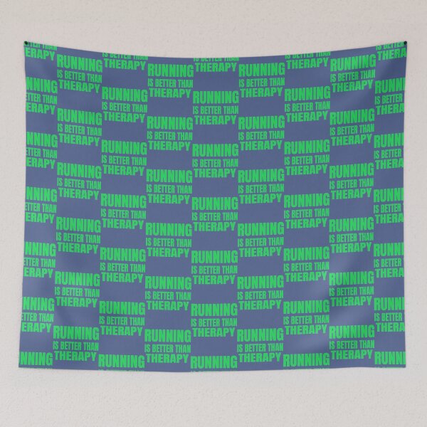 Item preview, Running Is Better Than Therapy - Half Marathon 13.1 Marathoner Gift, Runner_s Gift, Running Gif designed and sold by LILLY-REDSHOP.