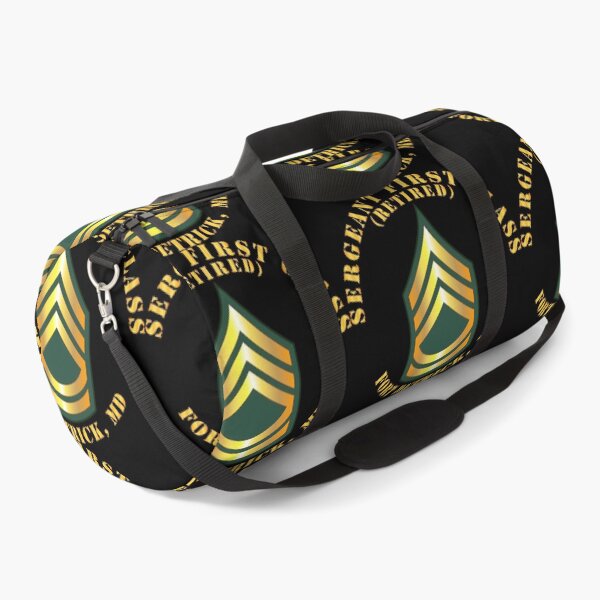 Item preview, Army - Sergeant First Class - SFC - Retired - Fort Detrick, MD designed and sold by Military Insignia Products.