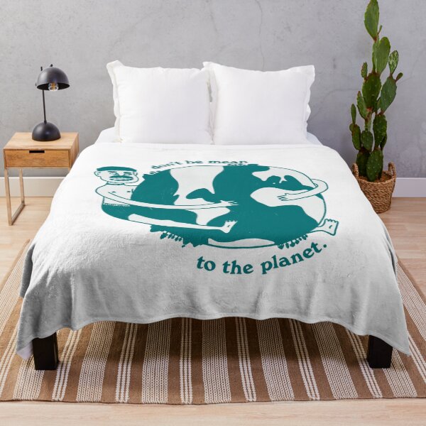 Item preview, Dont Be Mean To The Planet Earth. Global Warming and Climate Change Awareness designed and sold by allincolors.