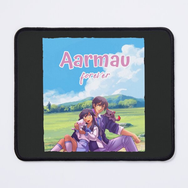 Item preview, Aphmau and Aaron with Plushies, Aarmau and cats designed and sold by TysonWalkar.
