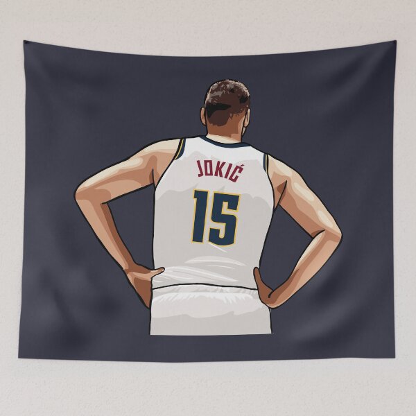 Item preview, Nikola Jokic Vector Back Qiangy designed and sold by qiangdade.