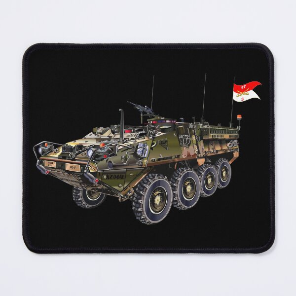 Item preview, Army - 3rd Squadron, 17th Cavalry Regiment Stryker Vehicle wo Txt designed and sold by Military Insignia Products.