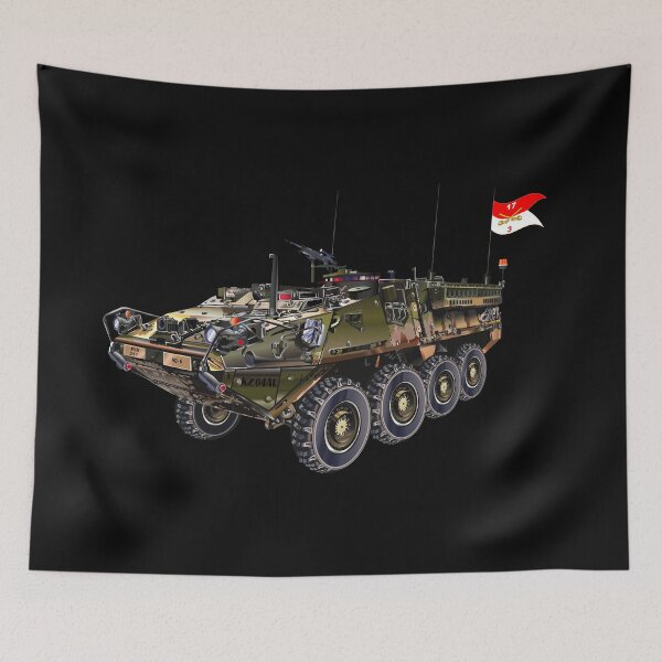 Item preview, Army - 3rd Squadron, 17th Cavalry Regiment Stryker Vehicle wo Txt designed and sold by Military Insignia Products.