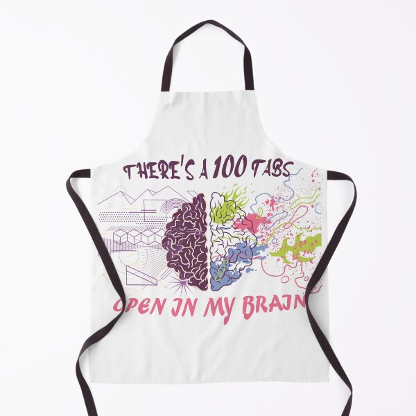 Item preview, There's A 100 Tabs Open In My Brain designed and sold by classy-shop.