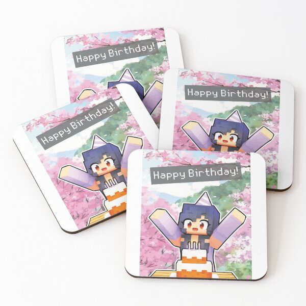 Item preview, Aphmau Birthday Card Active T-Shirt designed and sold by TysonWalkar.