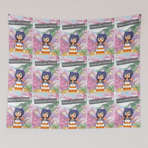 Item preview, Aphmau Birthday Card Active T-Shirt designed and sold by TysonWalkar.