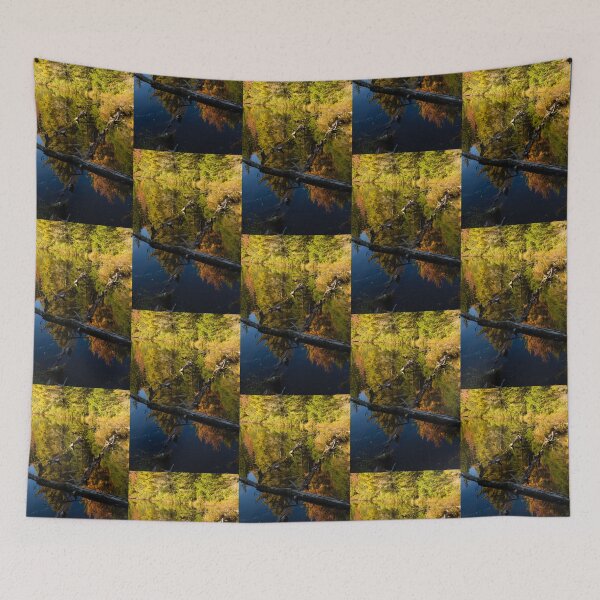Item preview, Fall Mirror - Mesmerizing Forest Lake Reflections designed and sold by Georgia Mizuleva.