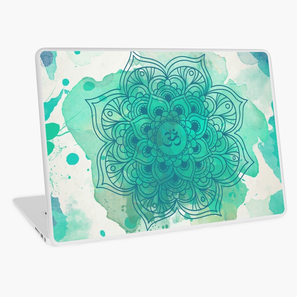 Vista previa del artículo con la obra «Vinilo para portátil», diseñado y vendido por weloveboho.