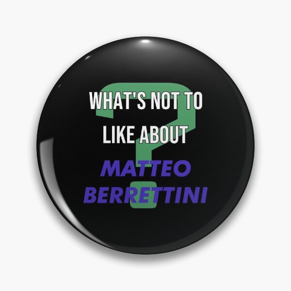 Item preview, What's not to like about - Matteo Berrettini designed and sold by 2Girls1Shirt.
