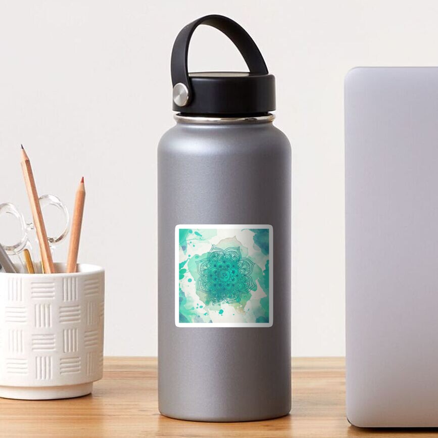 Vista previa del artículo con la obra «Pegatina», diseñado y vendido por weloveboho.