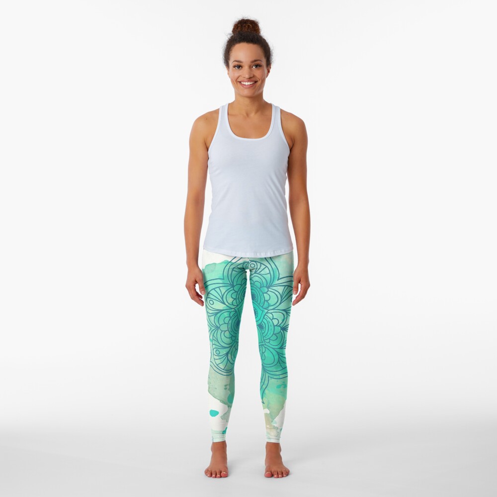 Vista previa del artículo con la obra «Leggings», diseñado y vendido por weloveboho.