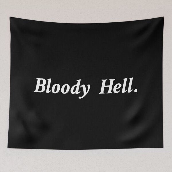 Item preview, Bloody Hell Simple Text designed and sold by OrenjiMan.