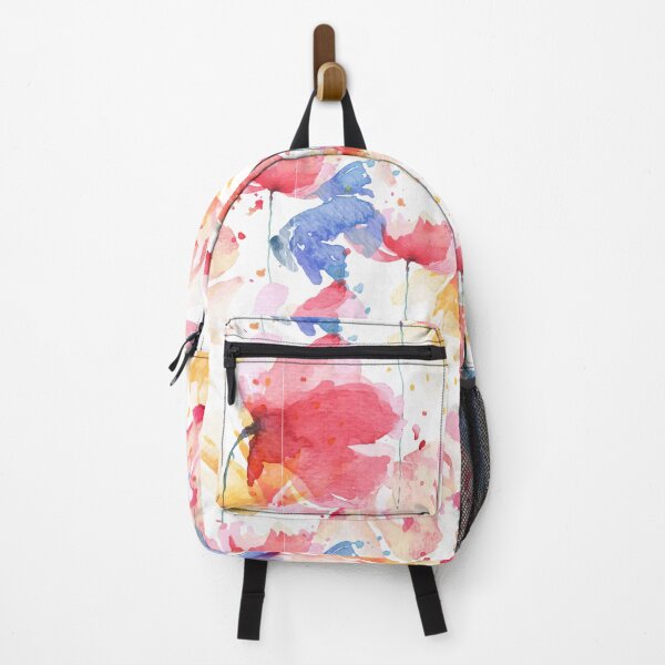 Item preview, Beautiful abstract poppies floral pattern designed and sold by urban-color.